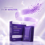 PureSonrisa 28 tiras blanqueadoras moradas kit pro
